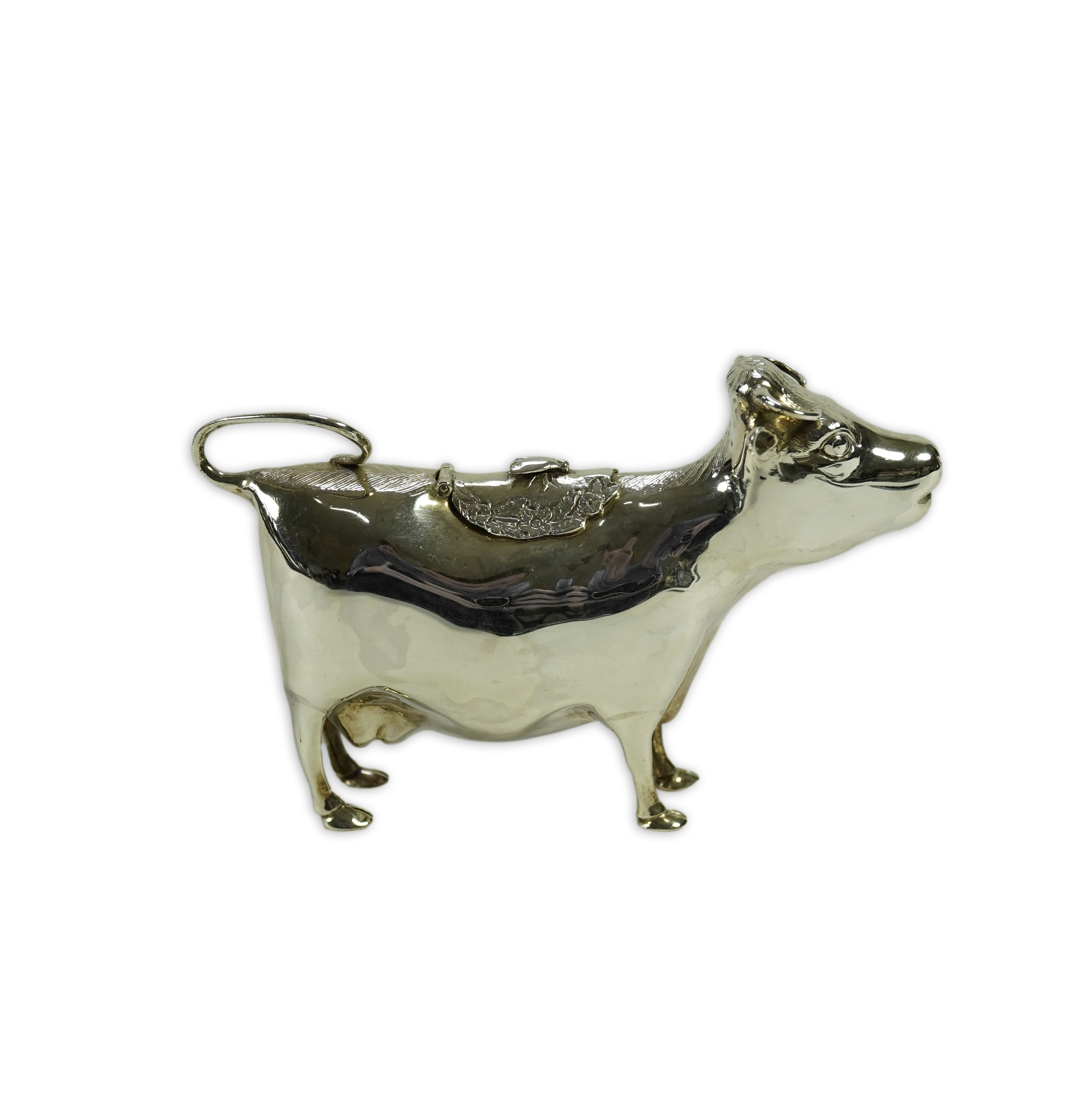 An Elizabeth II silver cow creamer by William Comyns & Sons Ltd